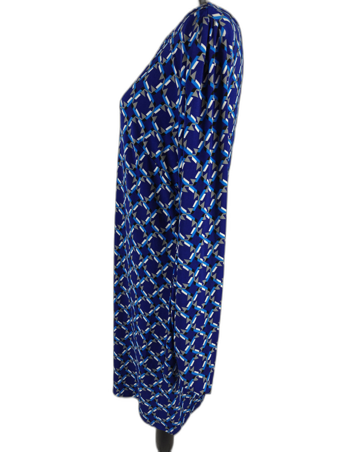 Women’s Laundry by Design Geometric Print Dress Blue Size Small