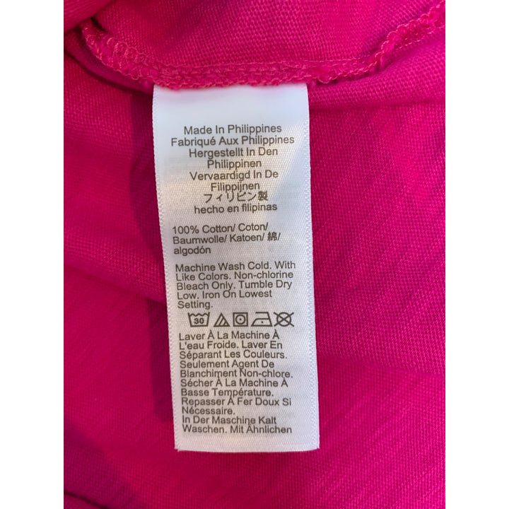 J.Crew Girlfriend Tank XL Pink Sleeveless Top 100% Cotton