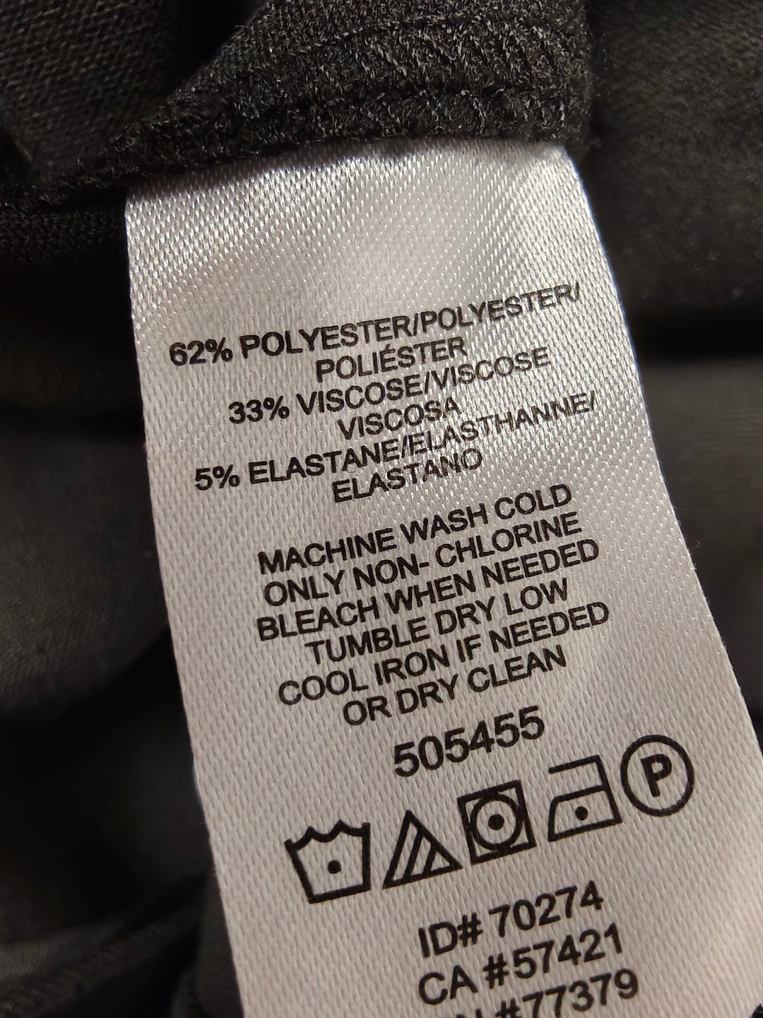 Womens Ann Taylor Pull On Pants Black Size 12