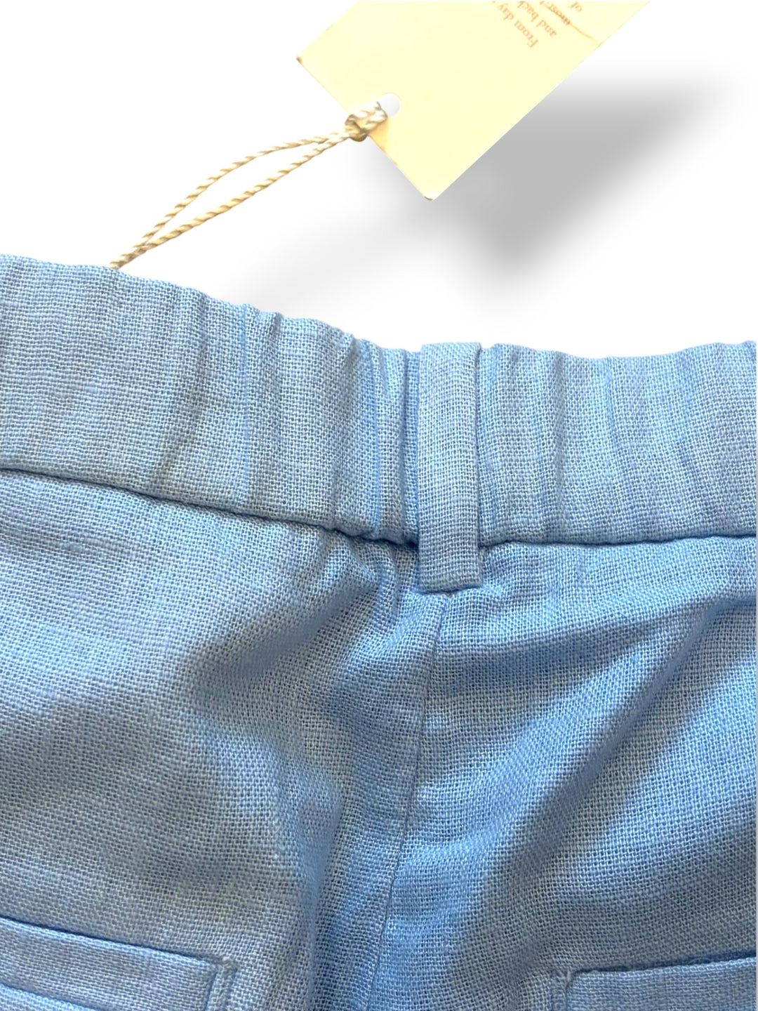 Abercrombie &amp; Fitch Curve Love Low Rise Wide Leg Pants Size 31 NWT Light Blue