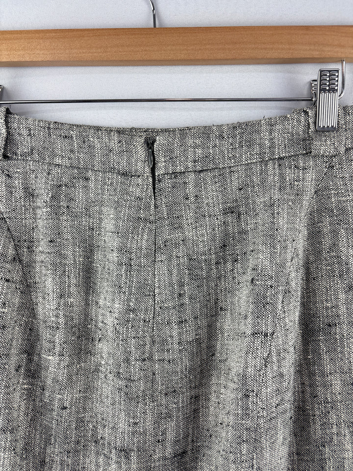 Women’s Max Mara Light Gray Tweed Pencil Skirt