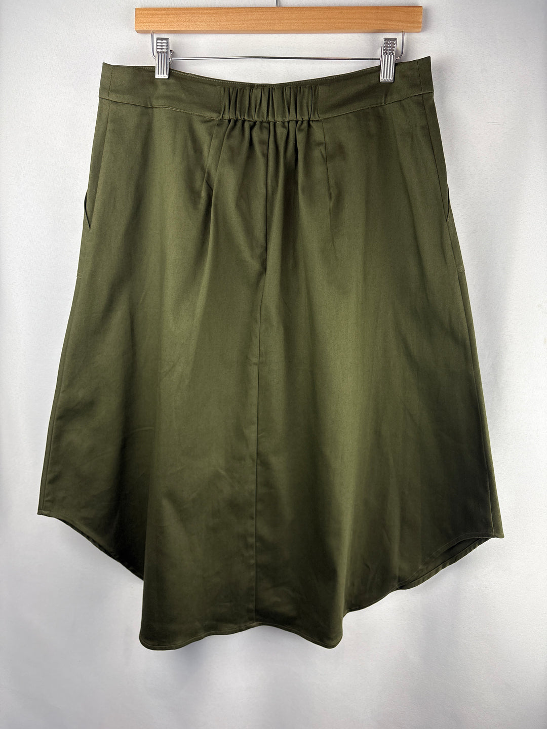 Women’s Carla.Rockmore The Drop Large Dark Green Midi Skirt