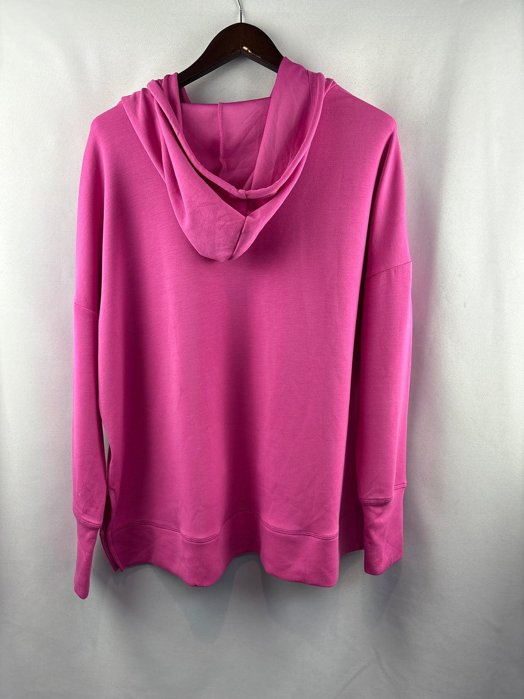 Women’s Belle Kim Gravel Size 1X Pink Hoodie