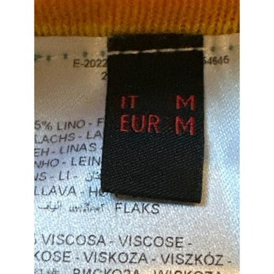 Stefanel Blue/Yellow/Orange/White Striped Strapless Sundress OR Maxi Skirt EuroM