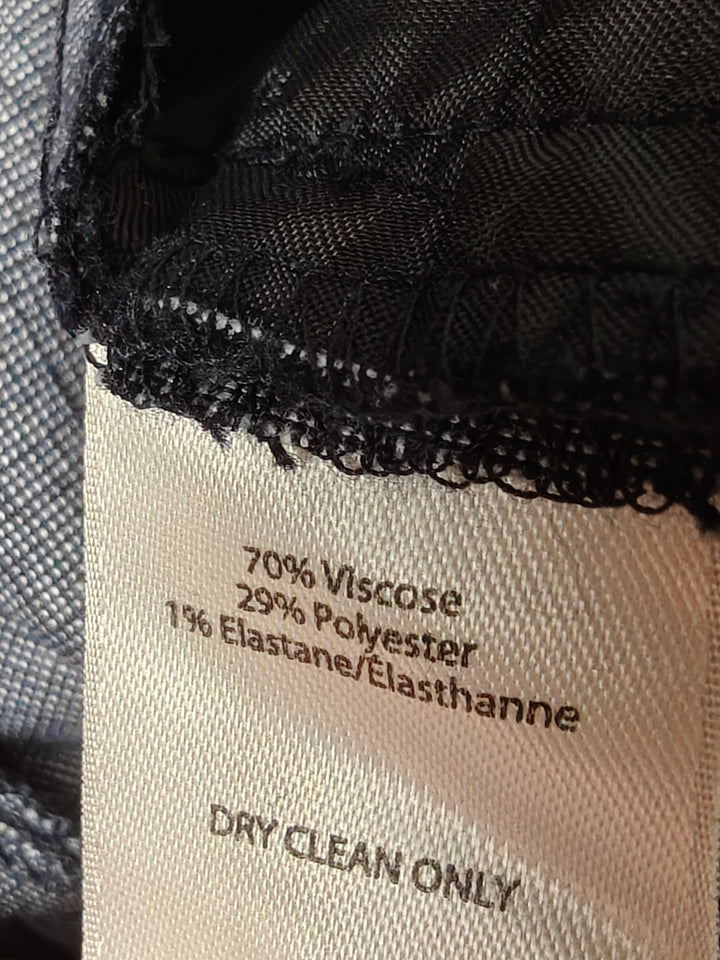 Womens Halogen Taylor Fit Dress Pants Gray Size 14