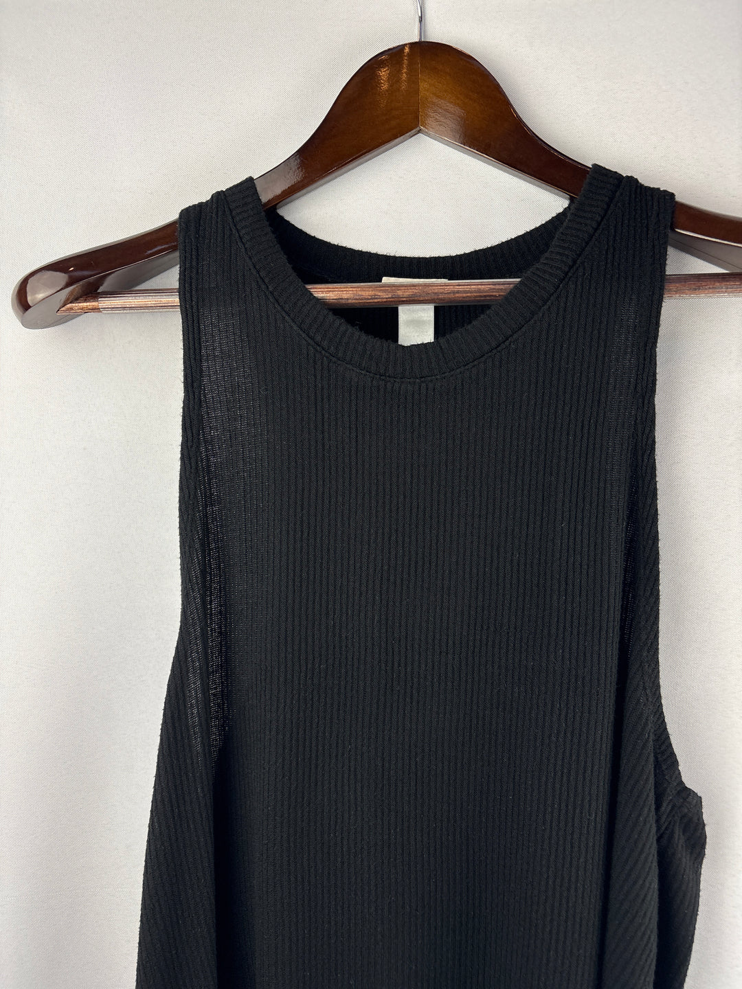 Women’s Eberjey Small Black Ribbed Tank Top