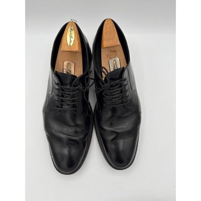 Men’s Tods Black Leather Dress Shoes Sz 10