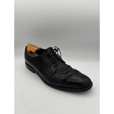 Men’s Tods Black Leather Dress Shoes Sz 10