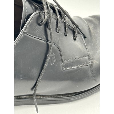 Men’s Tods Black Leather Dress Shoes Sz 10