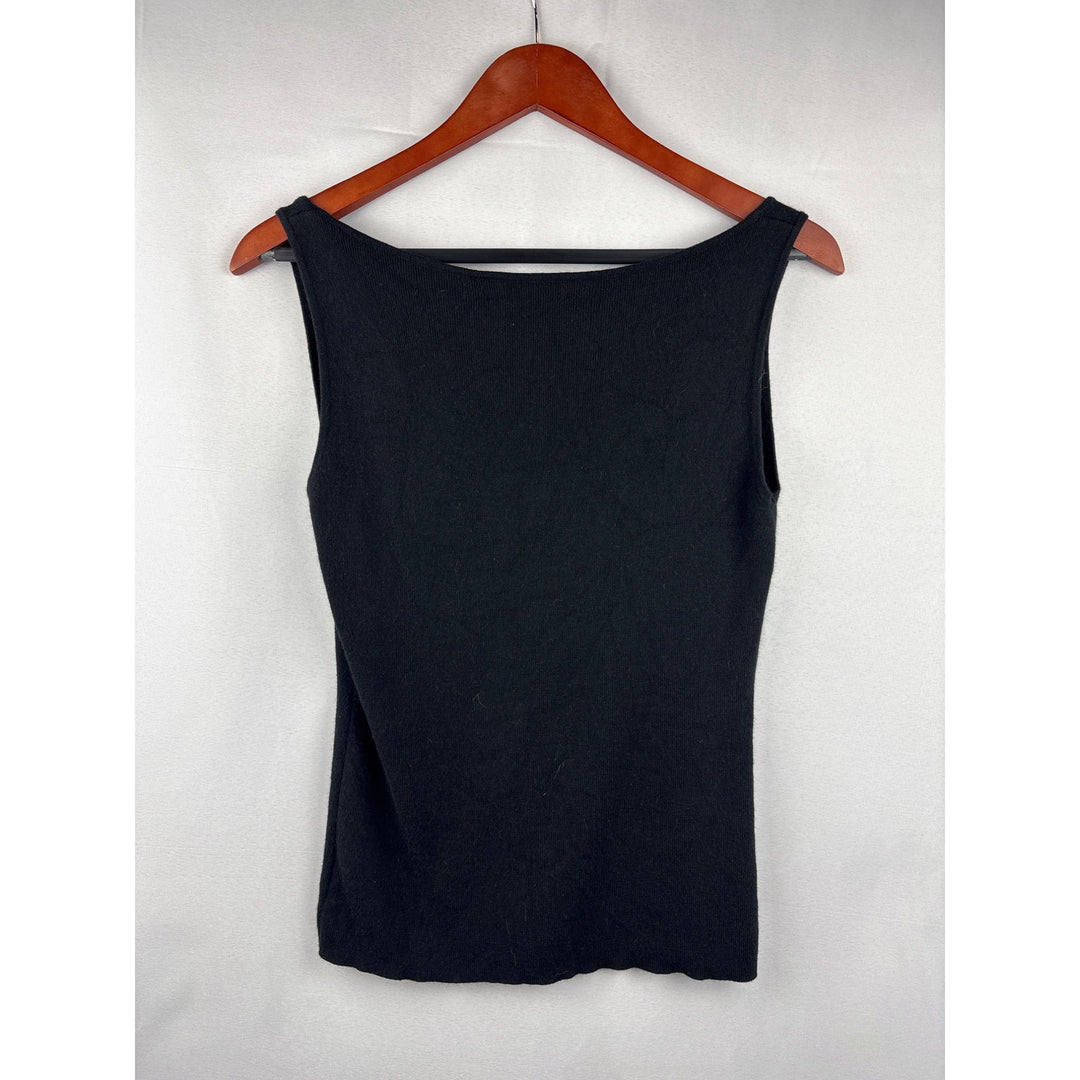 Dana Buchman Petite Black Knit Tank Top P