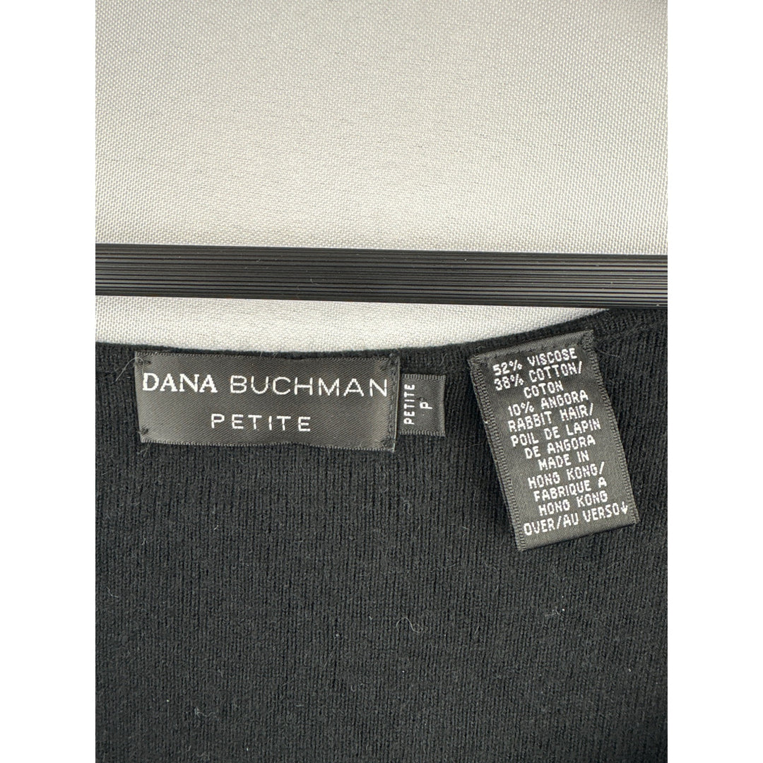 Dana Buchman Petite Black Knit Tank Top P