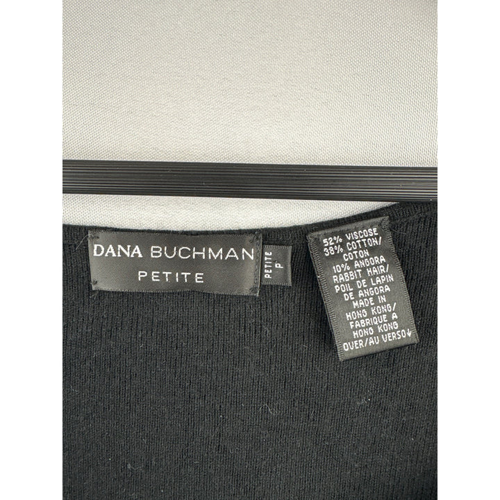 Dana Buchman Petite Black Knit Tank Top P