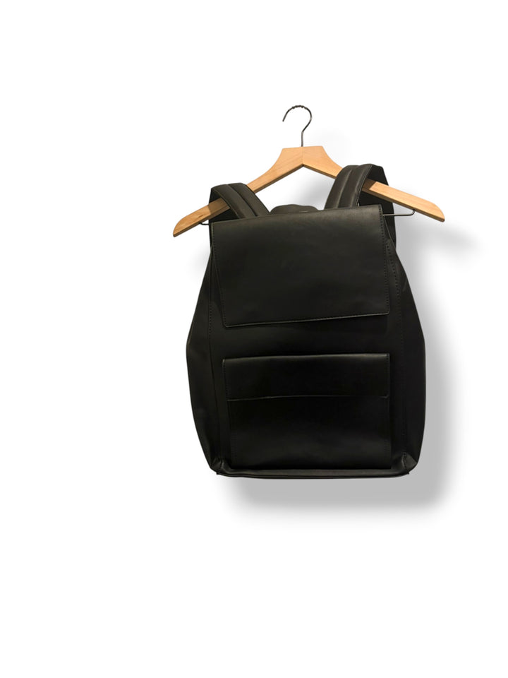 Zara Black Laptop Backpack Work Bag NWT – Quiet Luxury Minimalist