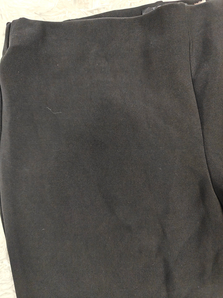 Womens Tahari Straight Leg Pants Black Size 12
