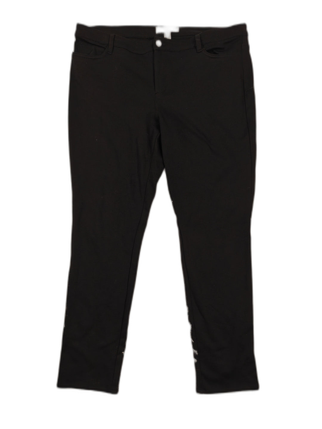 Womens Michael Michael Kors Skinny Pants Black Size 14
