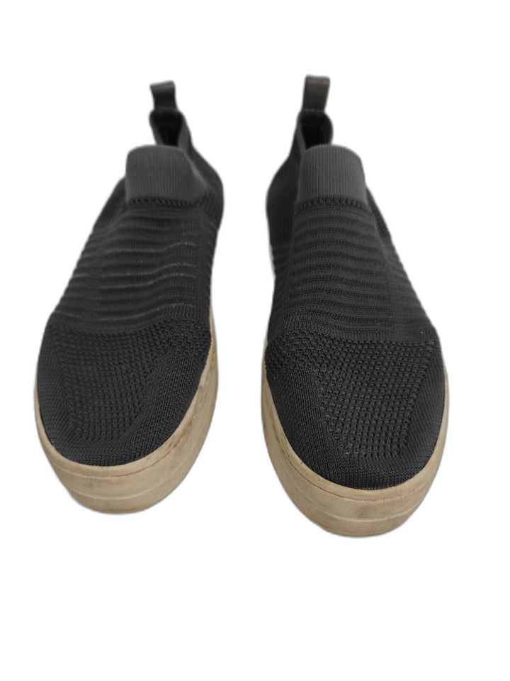 Women J Slides Slip On Knit Sneakers Black Size 9