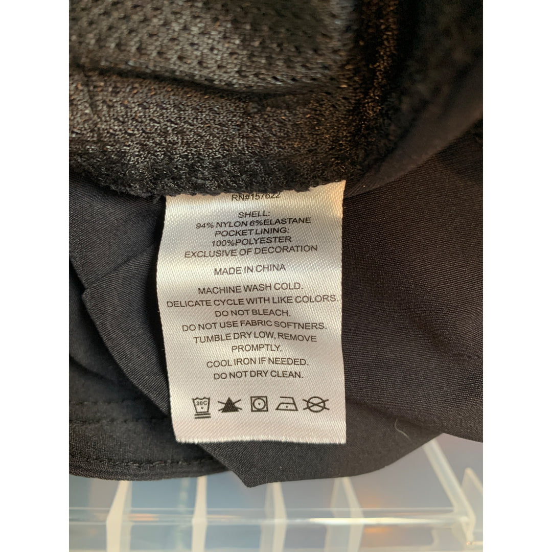 Eddie Bauer Womens Nylon Stretch Shorts Size 14 Black