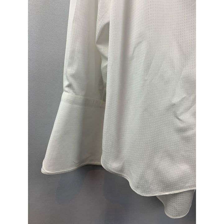 Mens White Long-Sleeve Dress Shirt By St. Regis Hotel NY