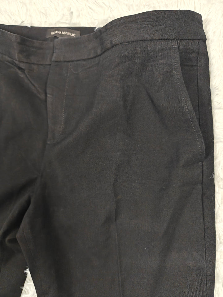 Womens Banana Republic Flare Pants Black Size 14