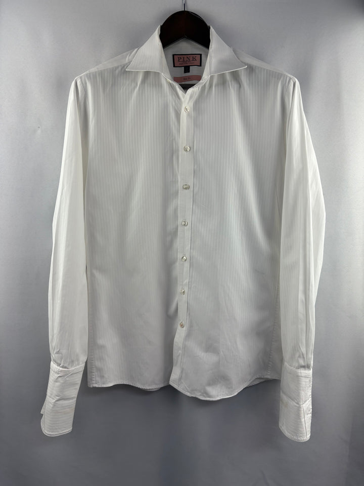 Women’s Pink Thomas Pink Medium White Button Up