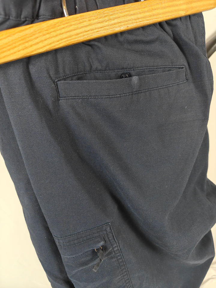 Mens Uniqlo Heattech Cargo Pants Navy Size XL