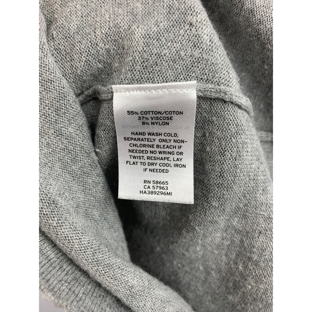 Halogen Xl Grey Loose-Fit Short-Sleeve Top