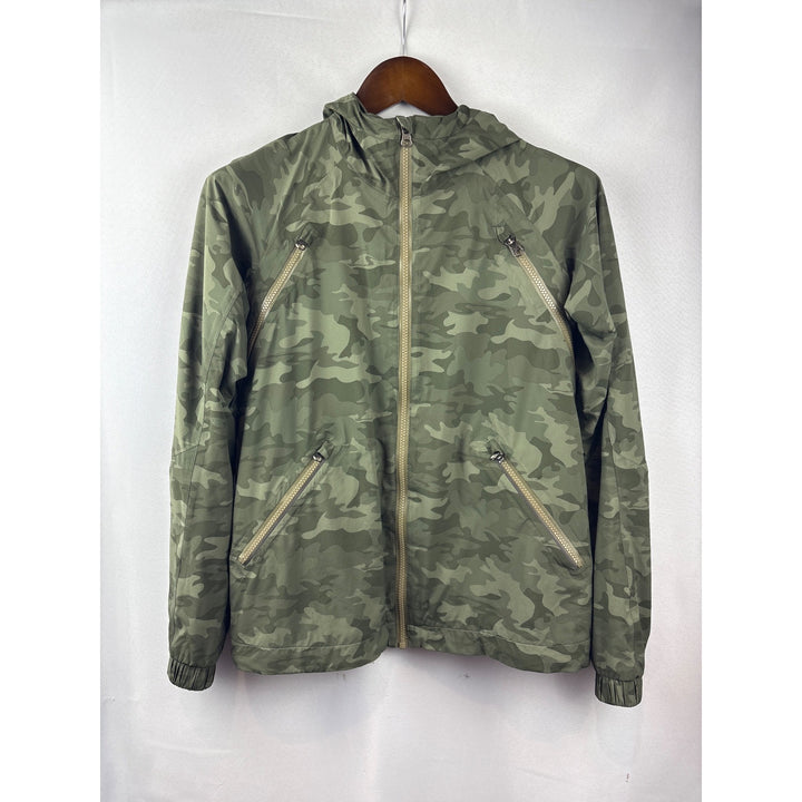 Women’s Rise & Shine Lululemon Small Whamo Camo Hooded Jacket