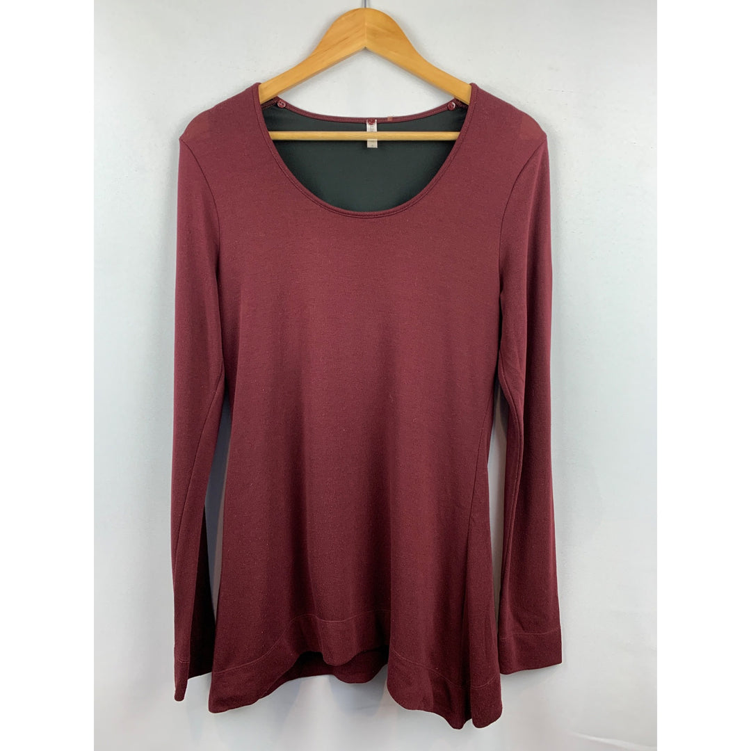 Legacy Womens Maroon Long Sleeve Top - Size S