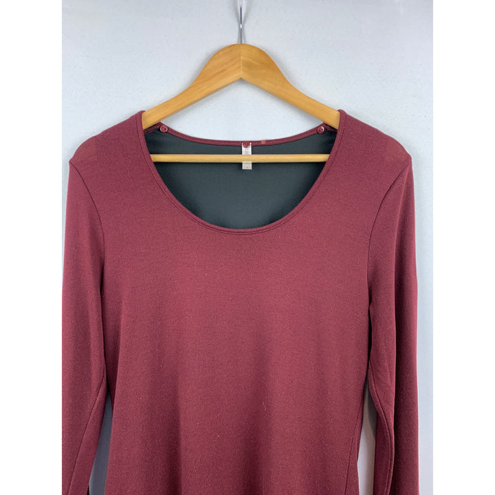Legacy Womens Maroon Long Sleeve Top - Size S