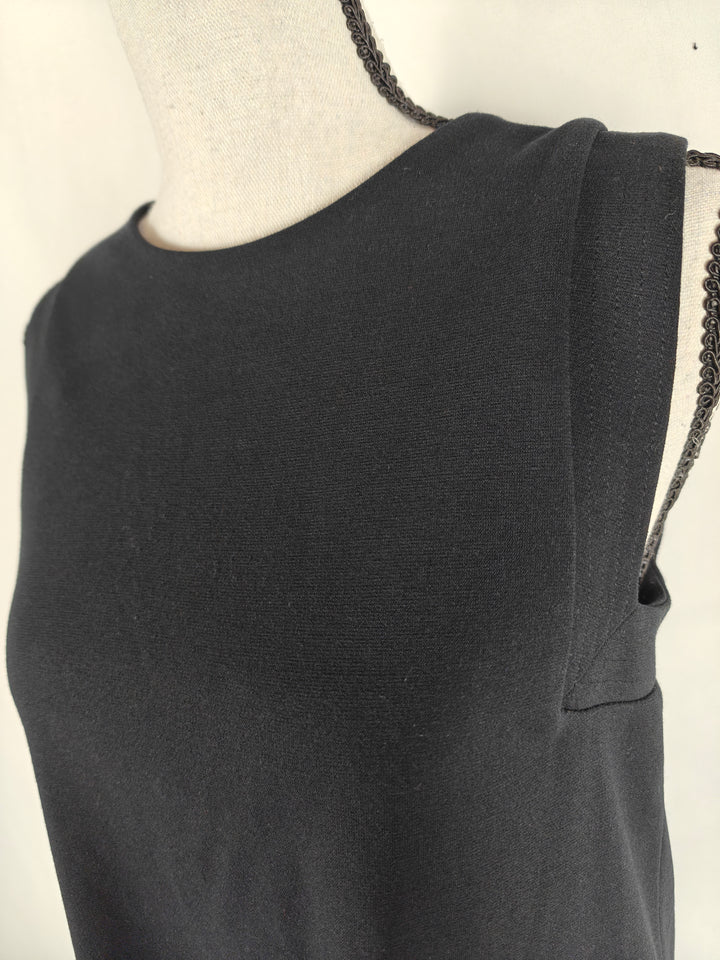 Women Isaac Mizrahi for Target Shift Dress Black Size S
