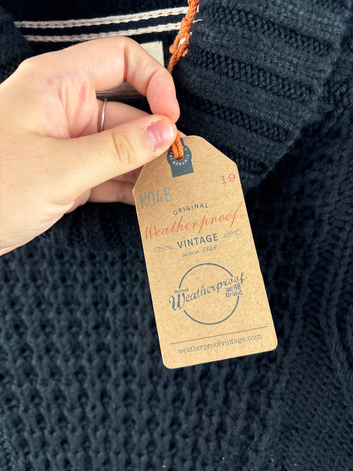 Women’s Weatherproof Small Black Turtleneck Sweater