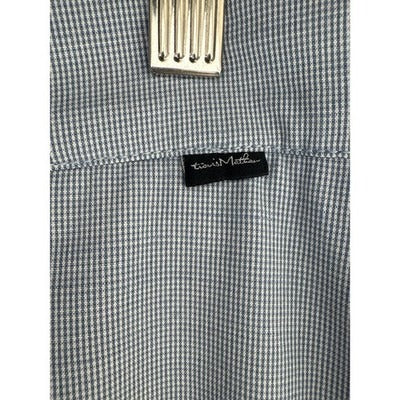 Travis Mathew Mens Blue Stretch Golf Shorts Size 36 Polyester Blend