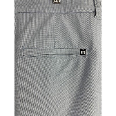 Travis Mathew Mens Blue Stretch Golf Shorts Size 36 Polyester Blend