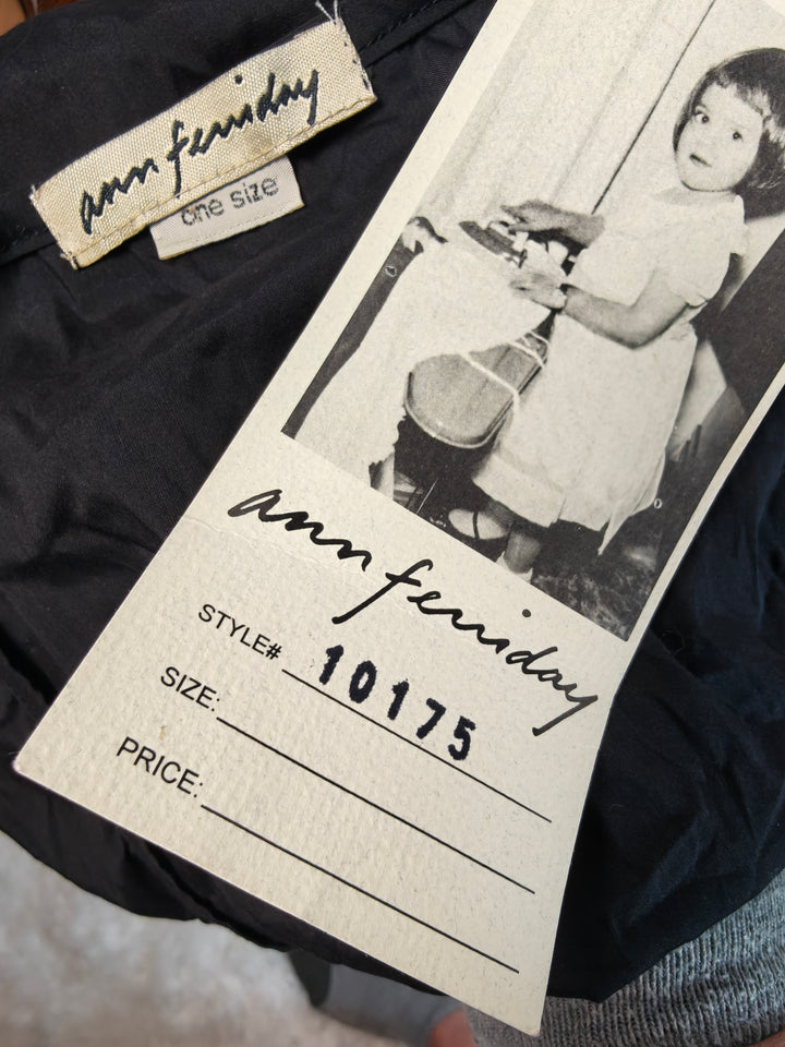 Womens Ann Ferriday Blouse Black One Size