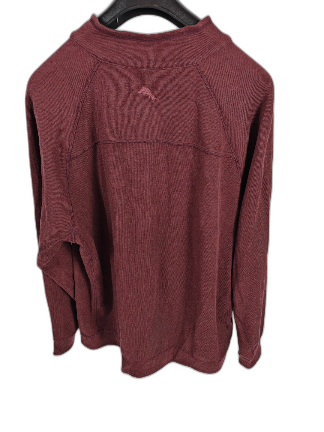 Mens Tommy Bahama Quarter Zip Pullover Burgundy Size Unknown