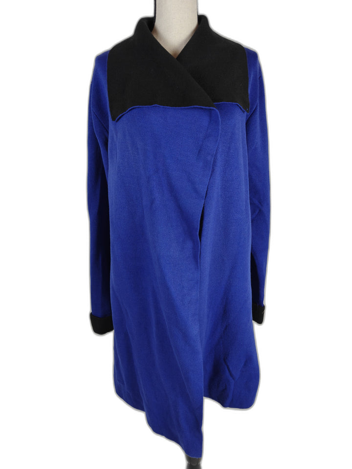 Womens Tahari Cardigan Blue Black Size Unknown