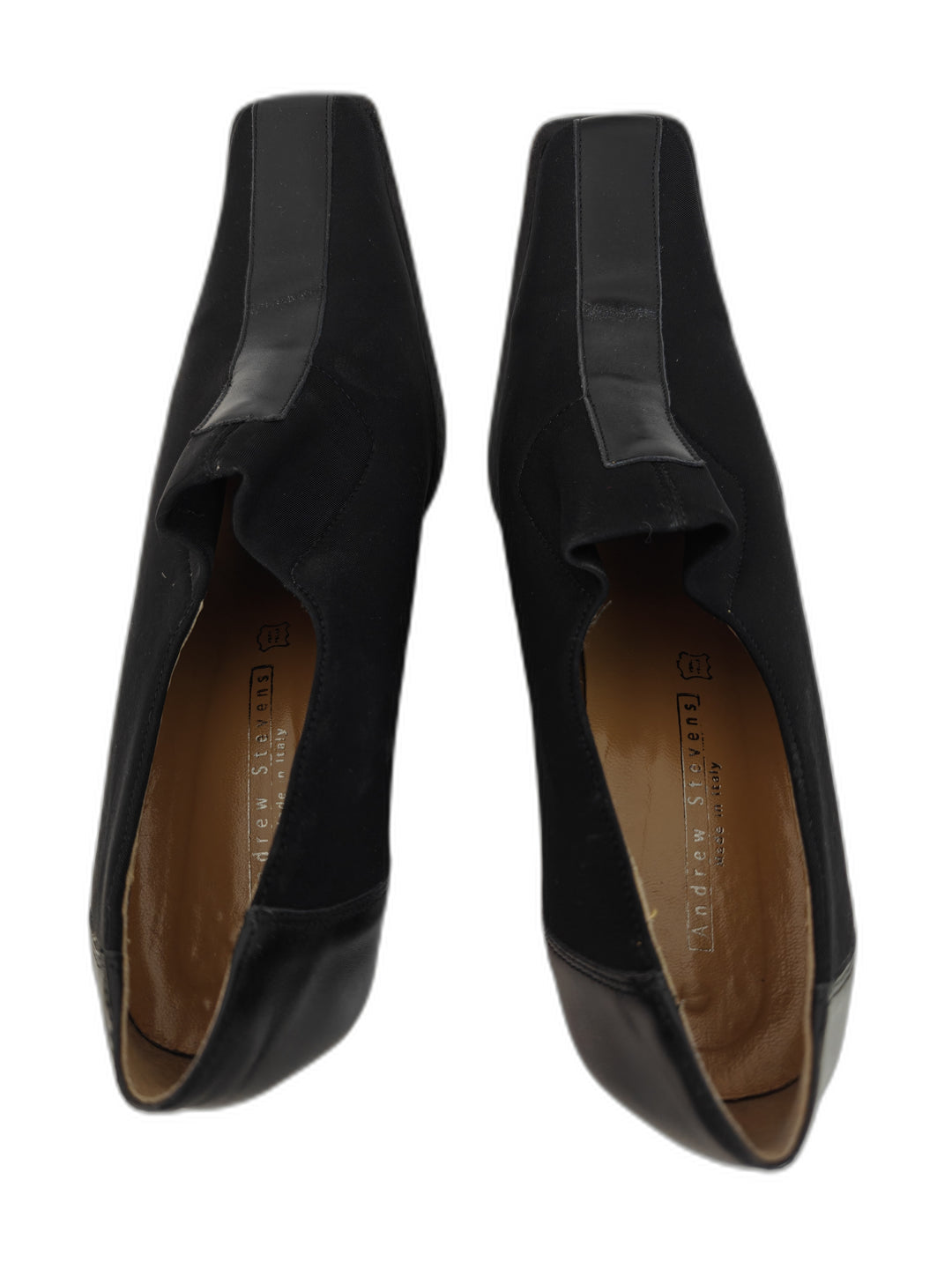 Women Andrew Stevens Pumps Black Size 9.5