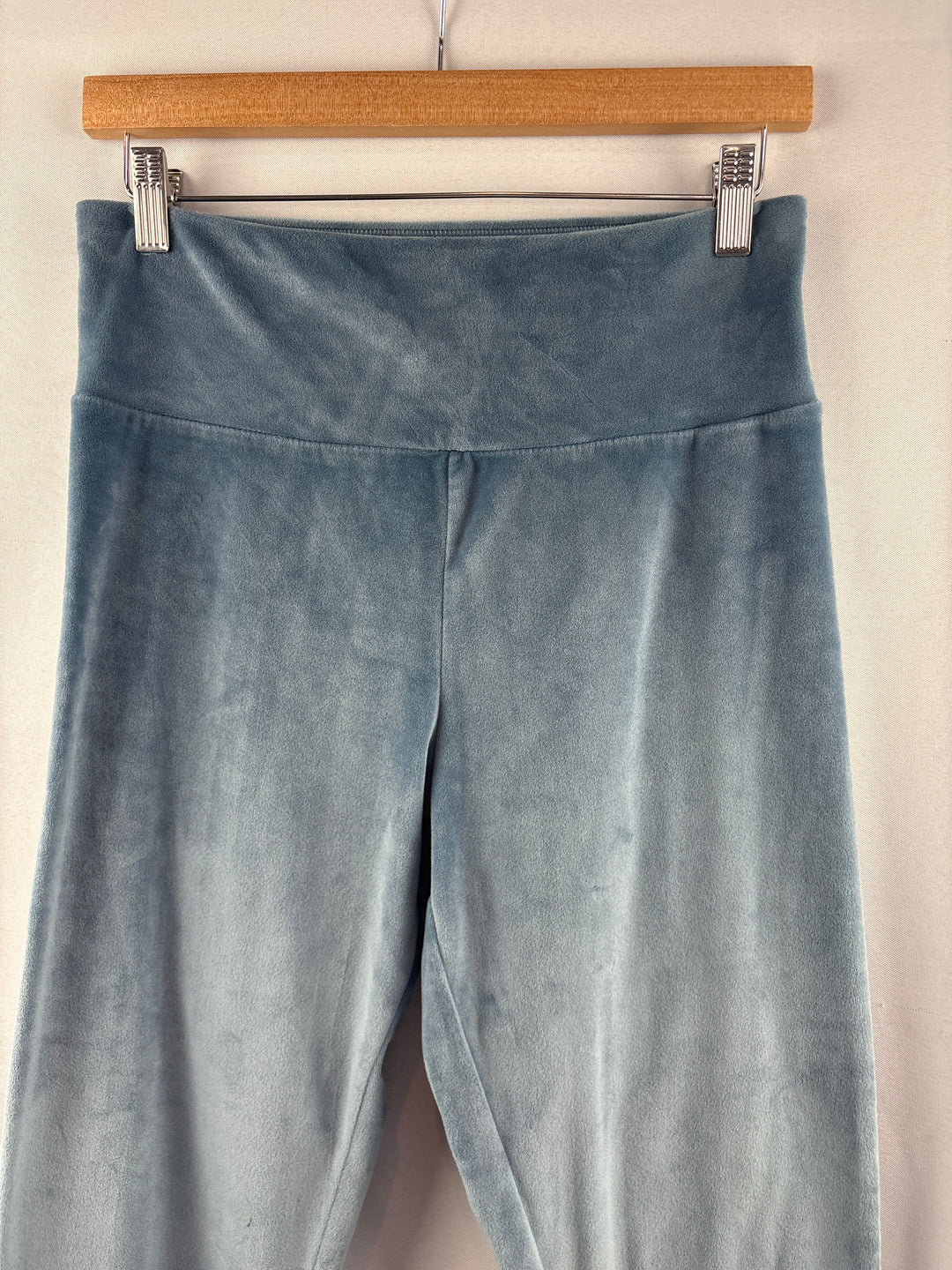 Women’s 32° Heat Large Cool Blue Velour Leggings