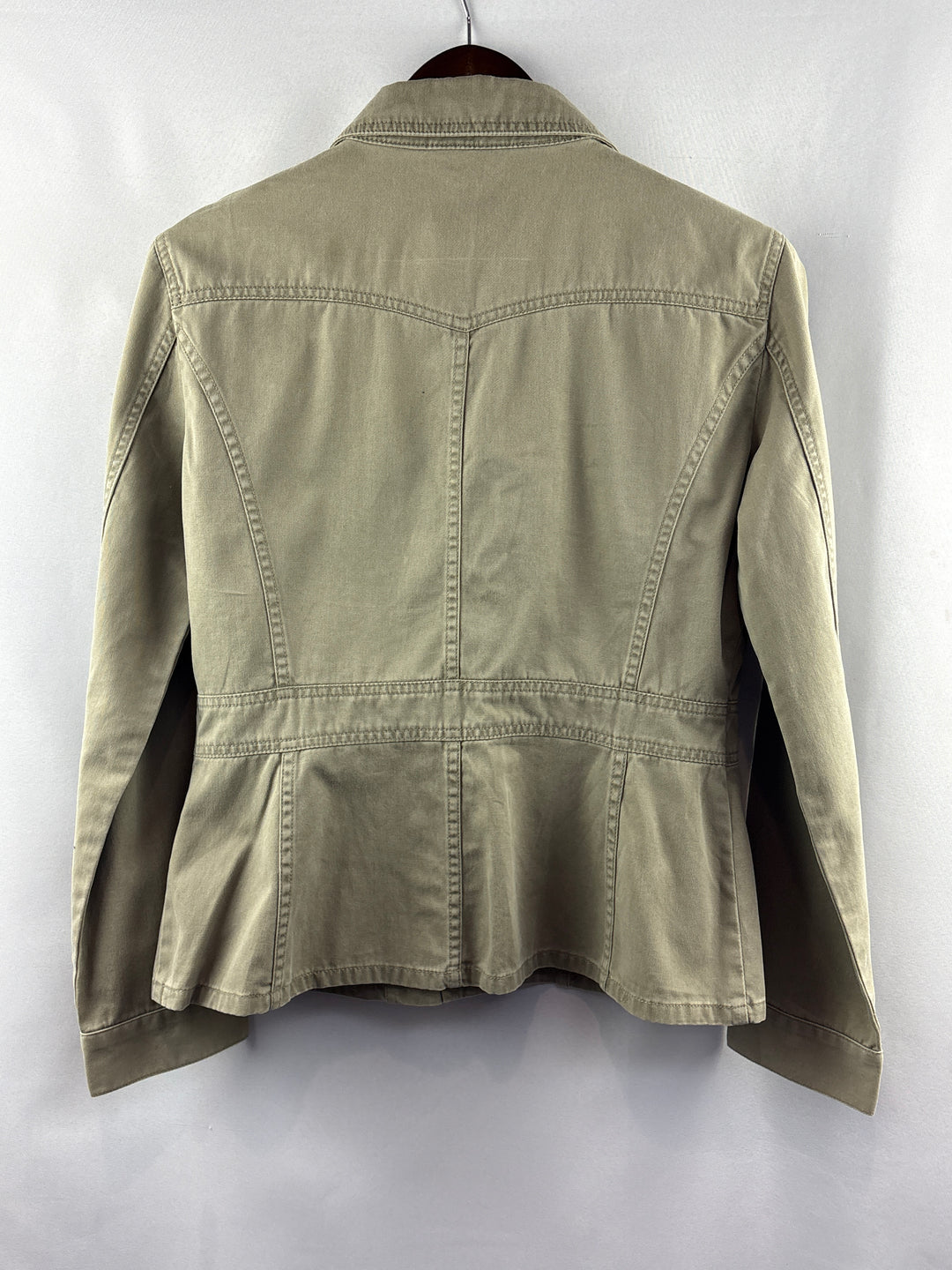 Women’s DKNY Jeans XL Muted Olive Green Utility Jacket