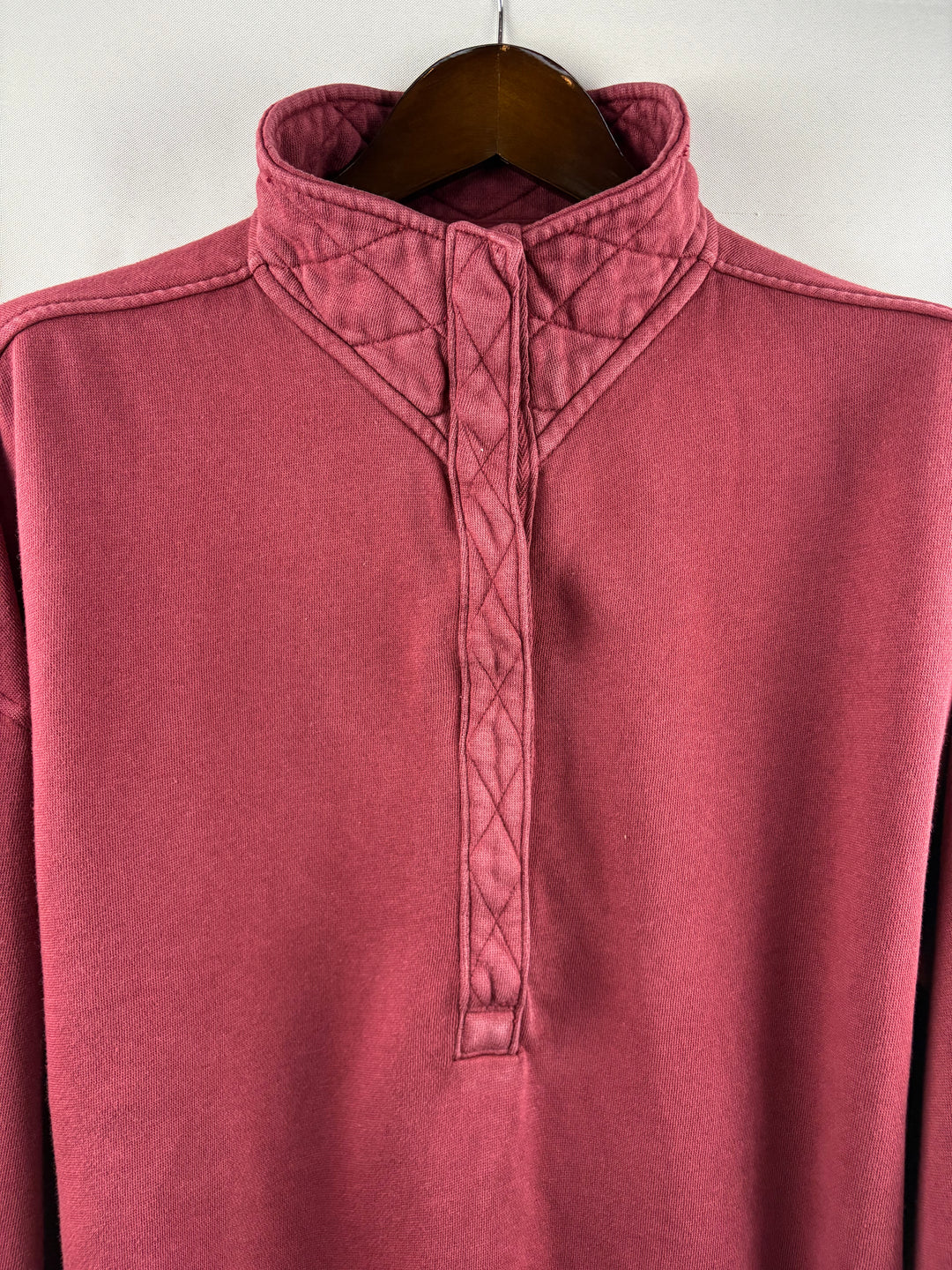 Women’s Aerie Burgundy 3/4 Button Sweater