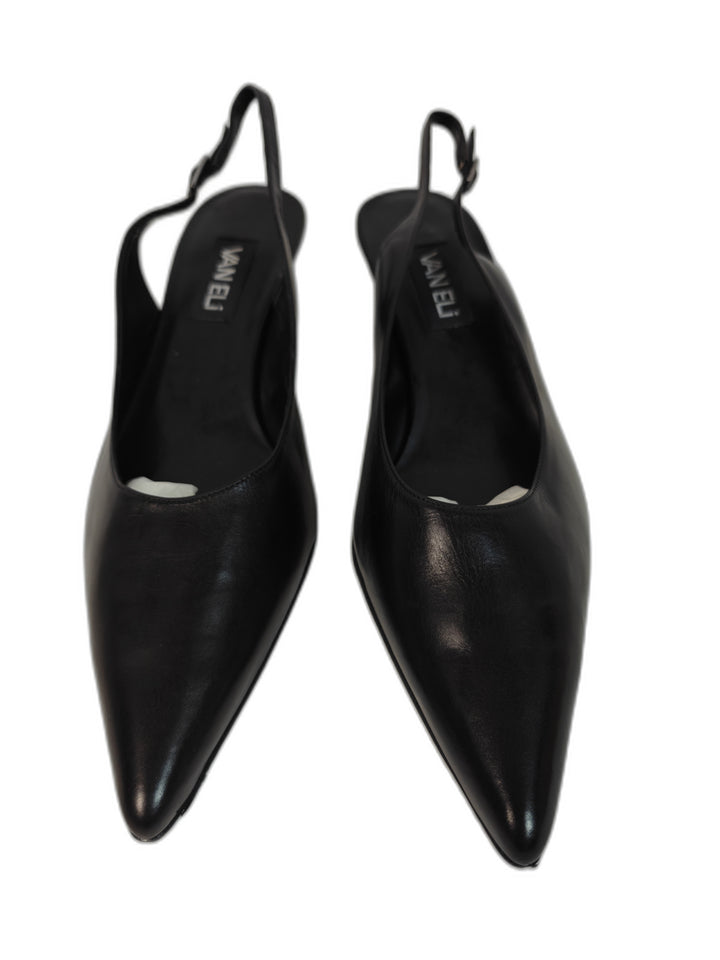 Women Van Eli Slingback Pumps Black Size 10M