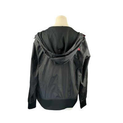 Women's The North Face Black & Pink Windbreaker Jacket - Size S