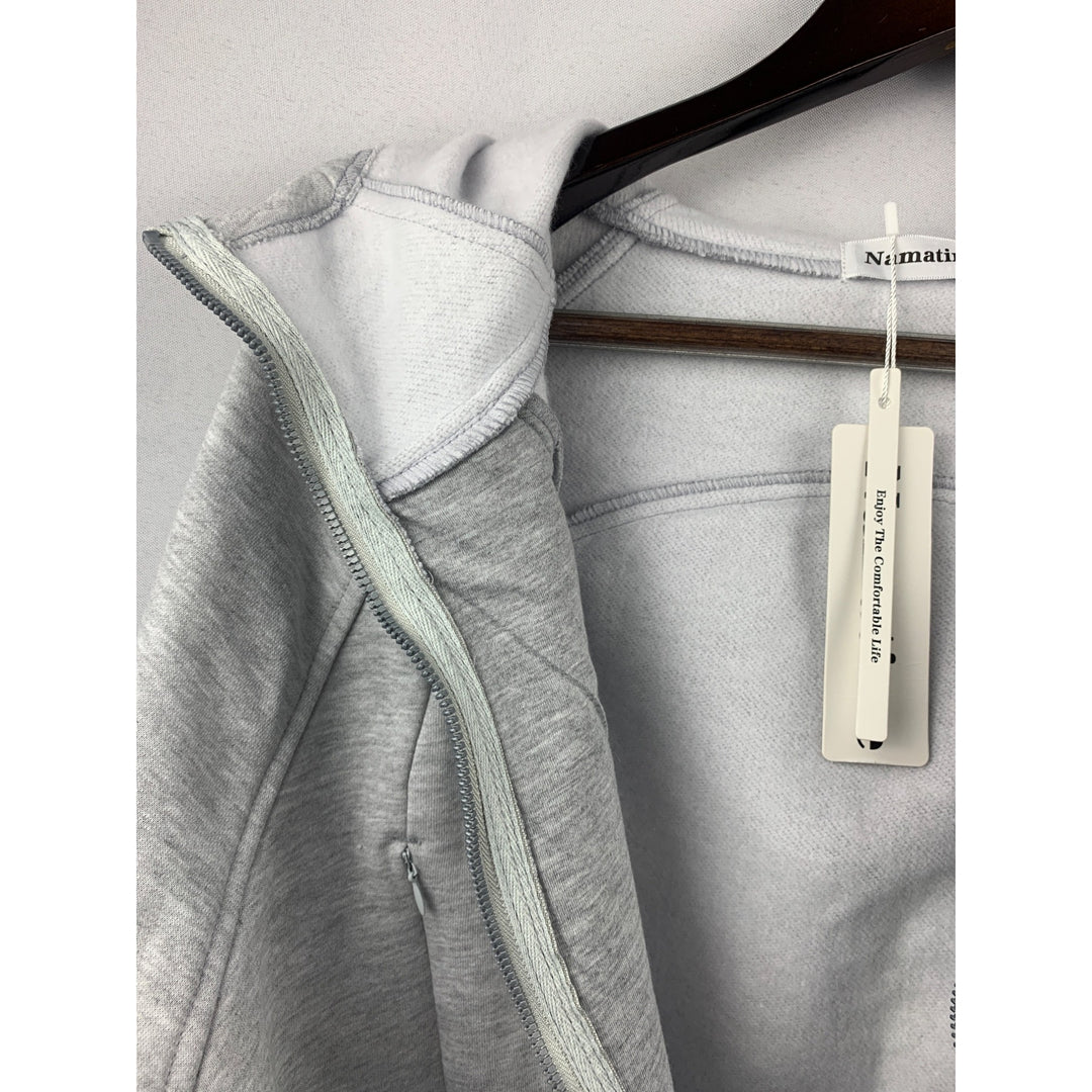 Women’s Namatime Gray Cropped Sweater Size L
