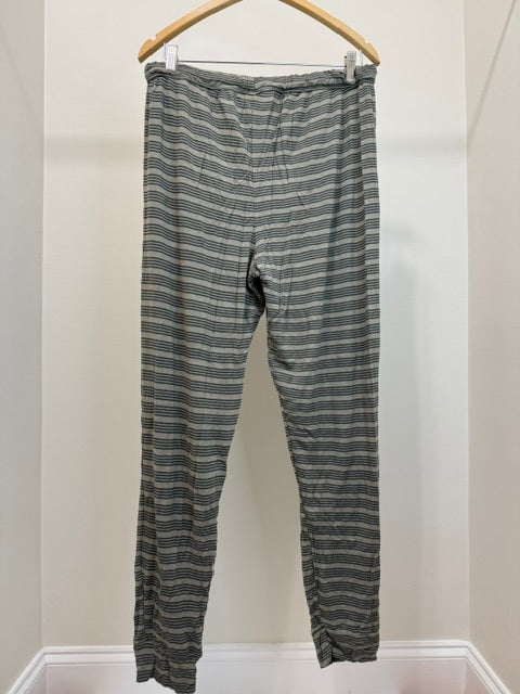 Adore Me Stripe Jogger Lounge Pants Gray Sz0X (12-14)