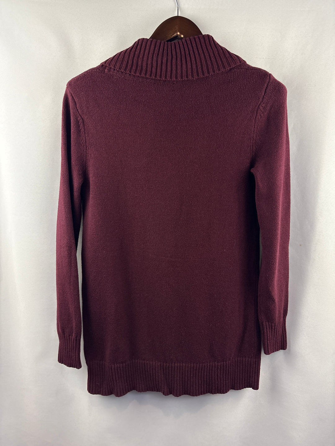 Women’s Market &amp; Spruce Small Burgundy Pullover Sweater