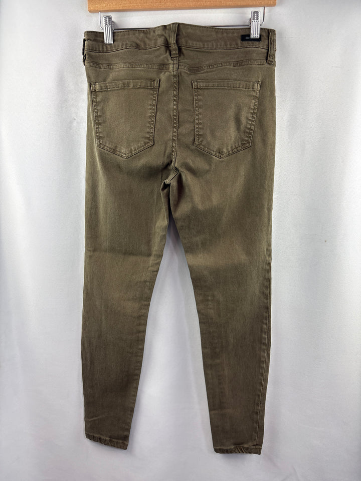 Women’s Liverpool Size 6/28 Dark Olive Green Skinny Jeans