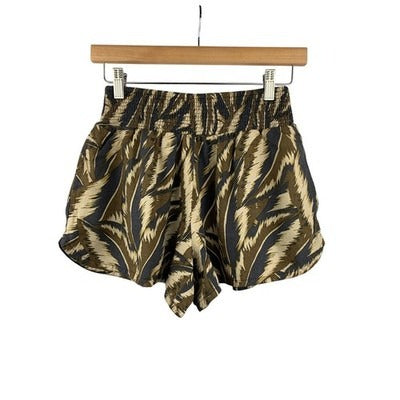 Women's prAna Pattern Thick Waistband Shorts - Size XS