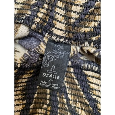 Women's prAna Pattern Thick Waistband Shorts - Size XS