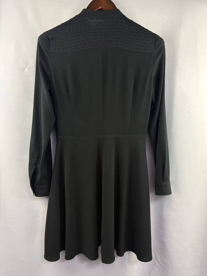 Women’s Ann Taylor Size 4 Black Long Sleeve Midi Dress