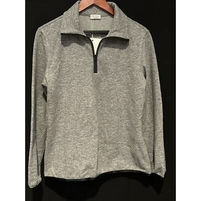 Women's Brunello Cucinelli Half Zip Cashmere Pullover Sz Sm